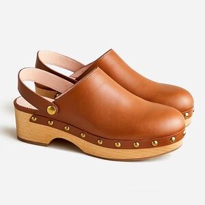 J.Crew Convertible Leather Clogs
Studded Details 7.5